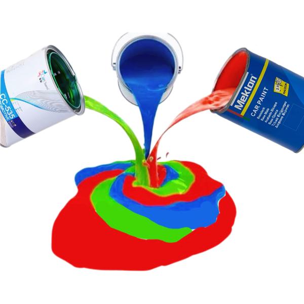 MK221 Pintura Automotriz Metálica Púrpura de Alta Calidad