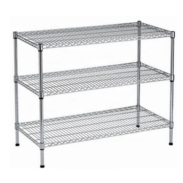 35 Inch 150kgs 1600mm 6 Shelf Storage Wire Shelves Shelf Metal Shelving