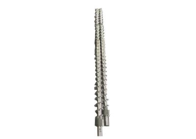 POM PVC Extruder Screws And Barrels PE Hard Scrap 125mm*170mm*2900mm Size