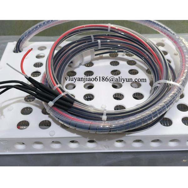 PTFE / PFA 230V 1相 3.0KW 過熱保護 J型 発熱体 浸漬ヒーター 化学洗浄用 15.2x6