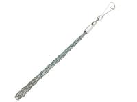 Cable Pulling Grip Lassos For 9-12mm Electrical Wire Long Steel Wire Mesh , Anti-slip Flexible Cable Sleeve