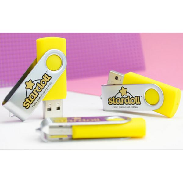 Best Metal Swivel USB Flash Drives, 100% Original and New Memory Chip