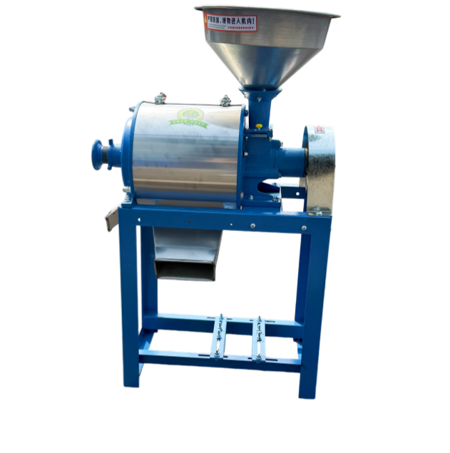 Stainless Steel Flour Mill Machine 70kg/H Hybrid Power Grain Miller Machine