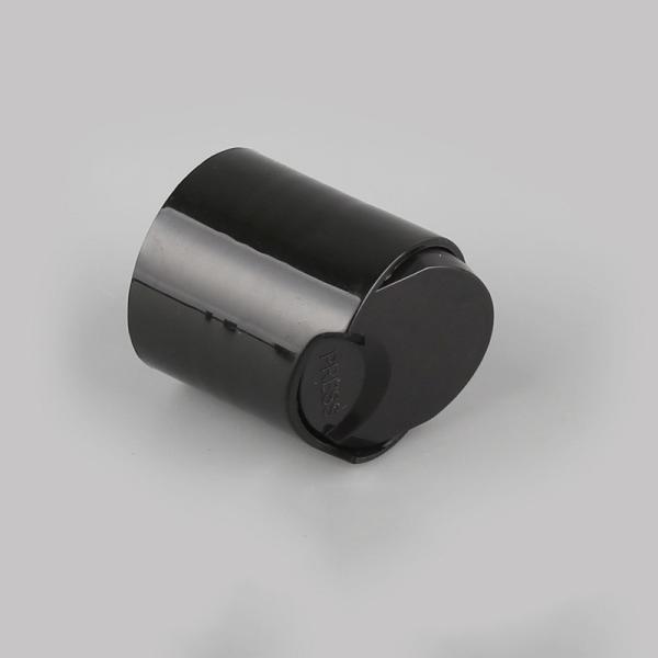 28/410 Cosmetic Bottle Caps Black Plastic Bottle Screw Caps No Leakage