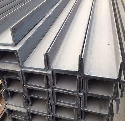 S235 S355 Q345 Carbon Steel U Beam 50x25x2.0mm Hot Rolled C Channel