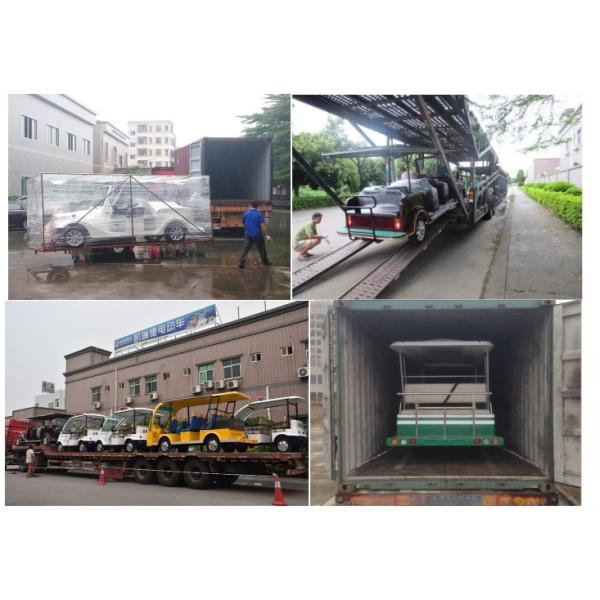 New Launched 11 Passengers Electric Vintage Cart 4 Wheel Electric Vehicle