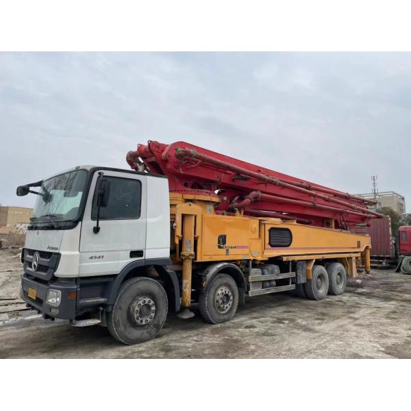 Germany Concrete Pump 56 Meter Used Truck-Mounted Construction Machine at Affordable