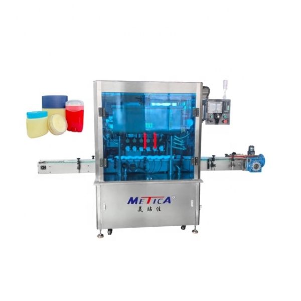 Automatic vaseline and deodorant hot filling machine for cosemetics products