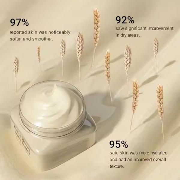 Organic Oatmeal & Honey Whipped Body Butter Ultra Hydrating Moisturizing Lotion for Smooth Skin