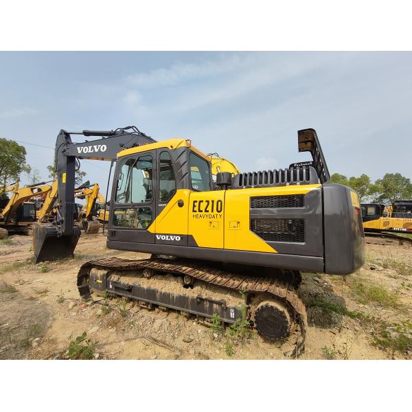 Использованная экскаваторная машина Volvo EC210 Использованная экскаваторная машина 20тонная ползучая гидравлическая машина