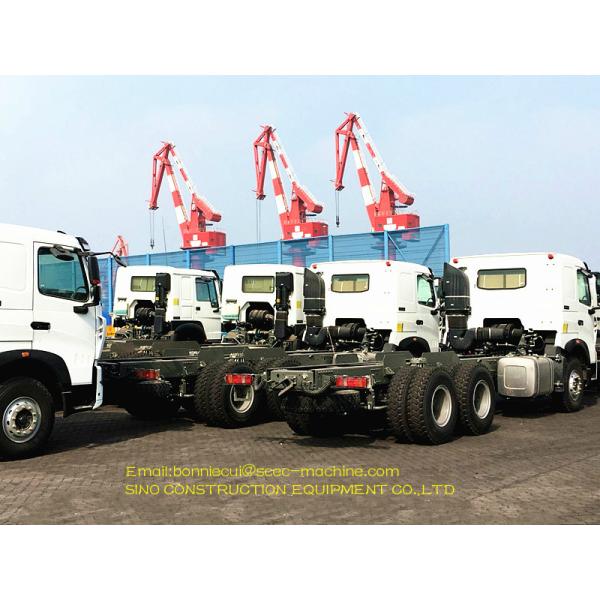 Diesel Fuel Type Heavy Duty Tractor Truck Chassis 6x4 Cargo Semi Trailers