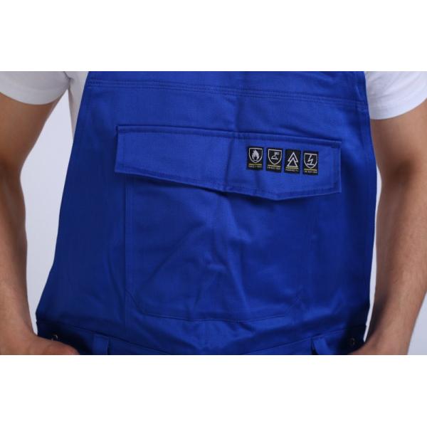 Брюки Bib людей одежды 350gsm защиты от дуги IEC61482