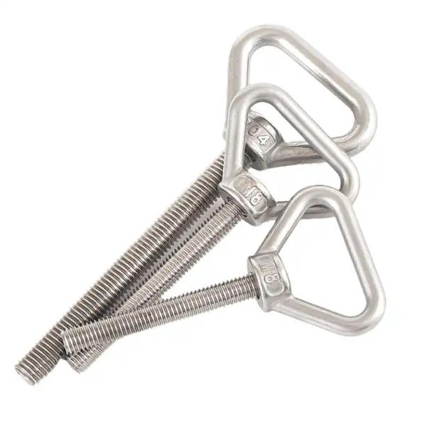 Супер дуплекс 2205 глазные болты DIN580 треугольный кольцо подъемный крюк Производитель прямая поставка