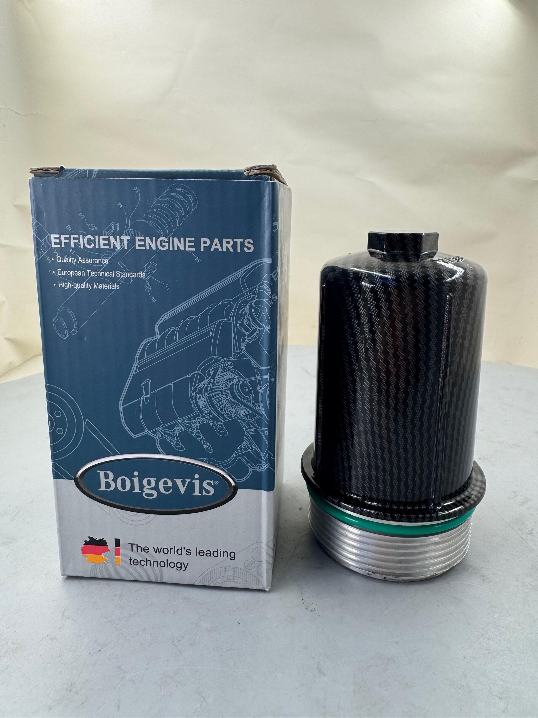 Original Quality Transmission Oil Filter Cover in Aluminium Carbon Grey Finish 0BH325159B. for B9
