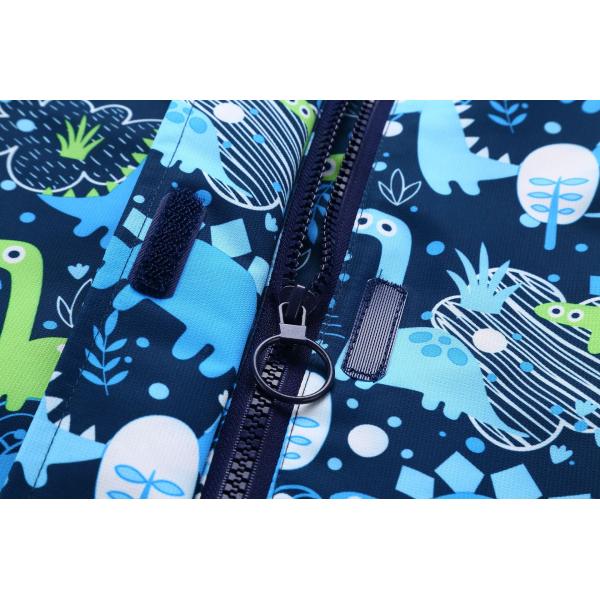 120cm Unisex Childrens Winter Jackets Heavy Winter Coats Mid Length Hooded Windproof