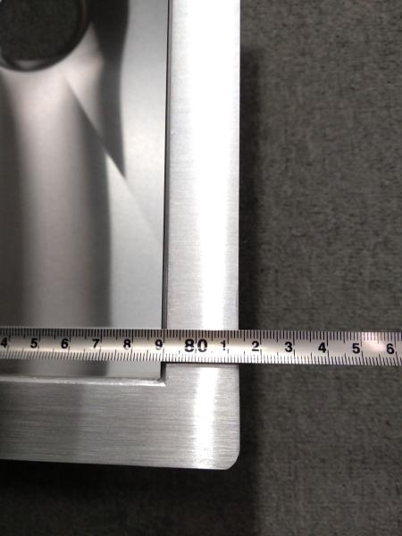 Retail Handmade Brushed Stainless Steel Sink Undermount / Double Stainless Steel kitchen Sink