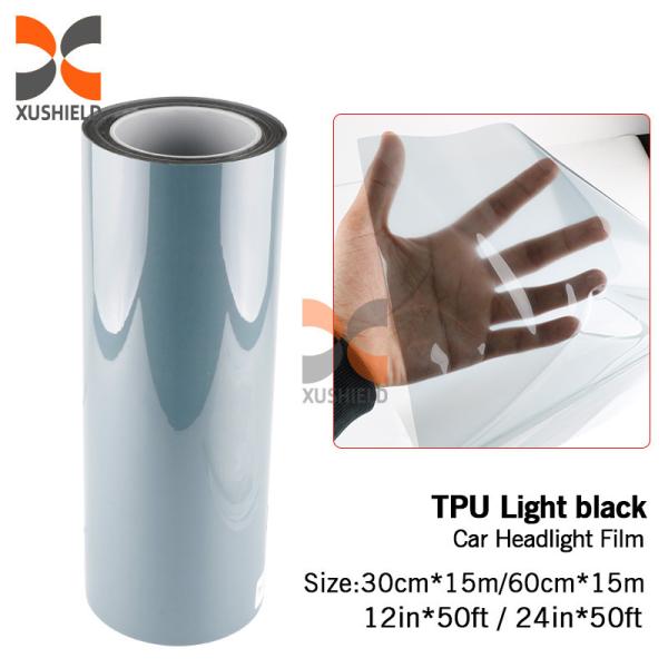 Light Black Headlight Tint Film