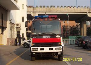 220V que ilumina veículos do comando do local do fogo e do incidente com o