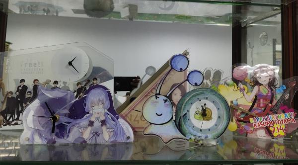 Hot Sale Customized creative Acrylic wall clock decorative desk Clock
