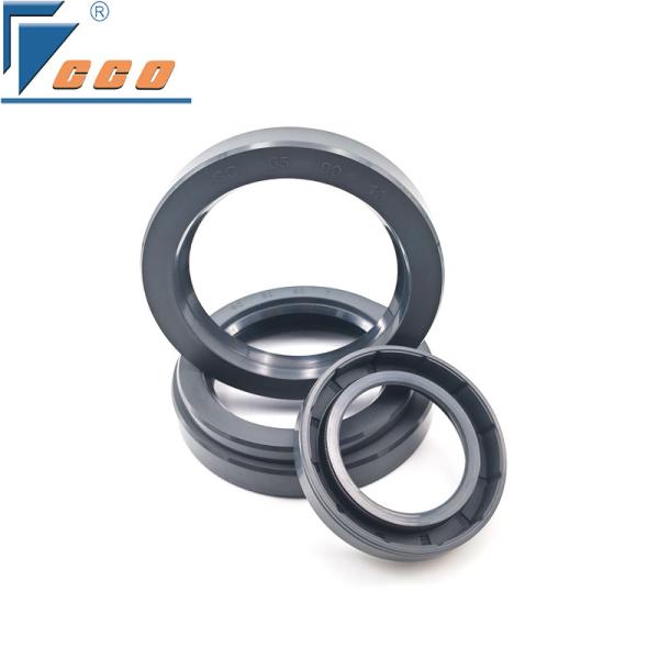 Industrial SC Skeleton Oil Seal Rubber Anti-Aging Seals Black For Bearing