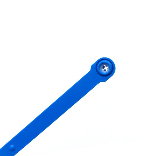 Waterproof 250mm Length Plastic Security Seals With 194 N Tensile Strength