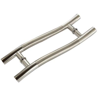 Modern Design Shower Door Pull Handle with 600*500*32MM/800*500*38MM Stainless Steel
