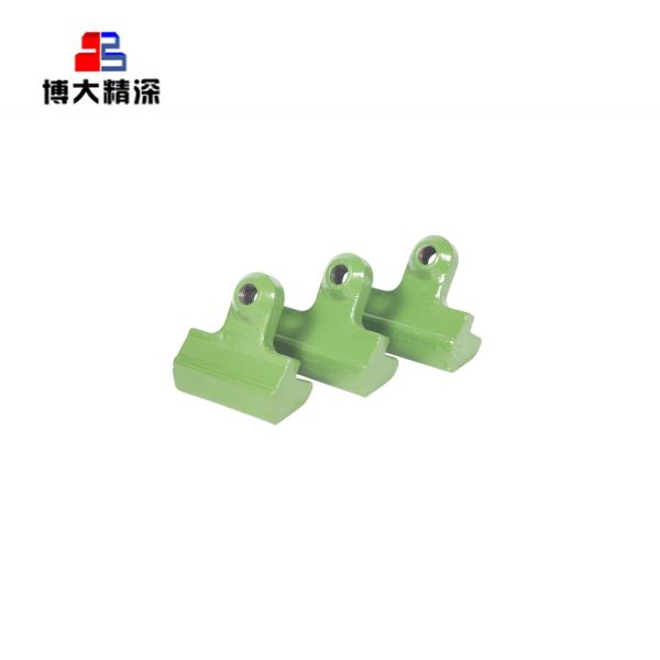 Standard Mining Machine Barmac B9100 VSI Crusher Spare Parts Rotor Tips for Trail Plate