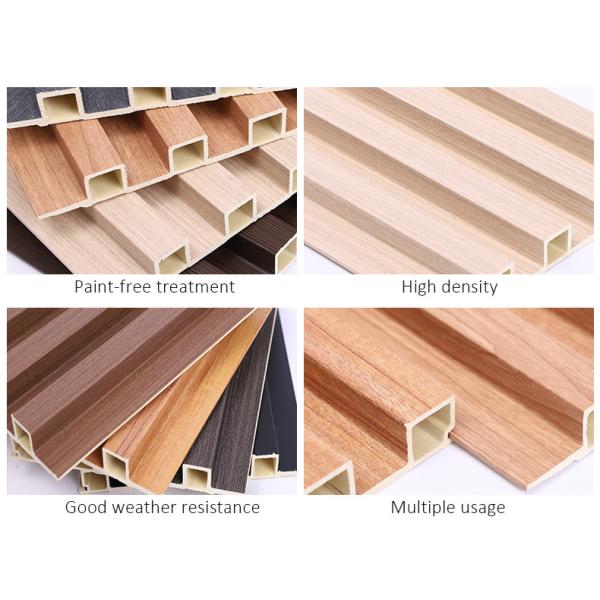 Фабрика оптом экологическая деревянная обои WPC ПВХ Пластиковая обои Стены для телевизора для внутренних наружных цветов