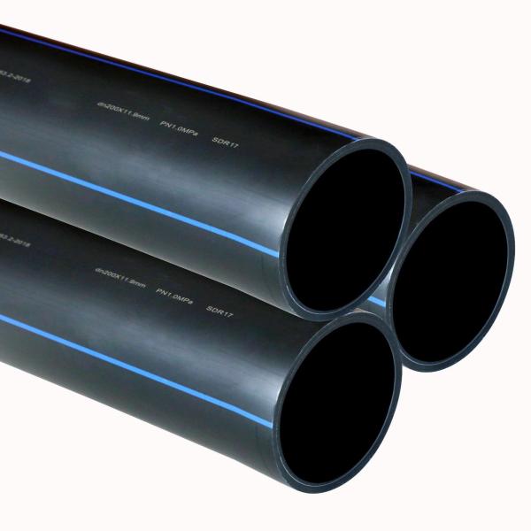 Irrigação quente DN25mm do derretimento da tubulação da bobina da fonte de água do HDPE de 6 polegadas