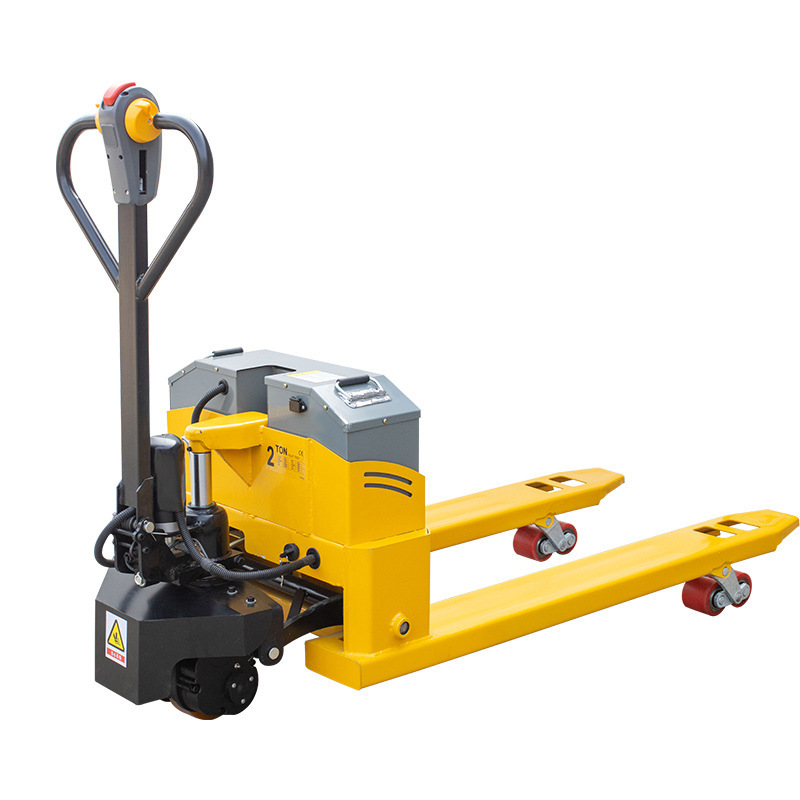 High Efficiency Warehouse Electric Pallet Jack 1000w Heavy Duty Electric Pallet