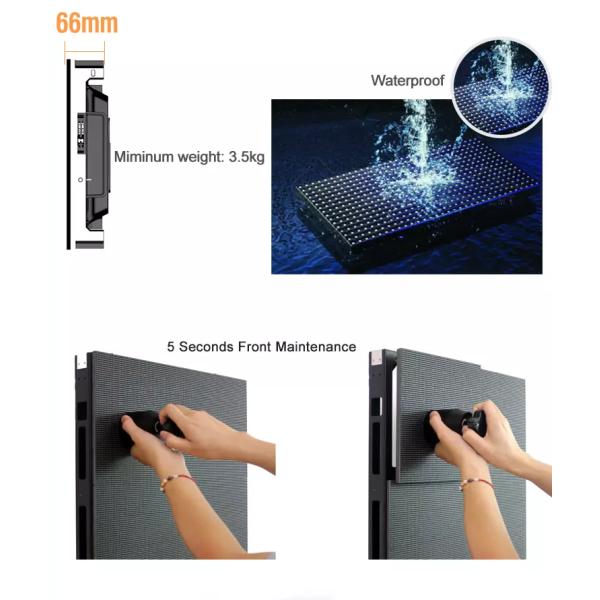 Refresh Rate>3840hz Small Pitch Indoor Full Color LED Display P1.875 indoor full color led display