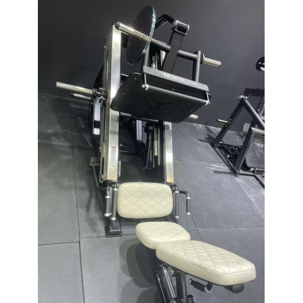 36-Degree Precision Plate Loaded Leg Press Machine with Heavy Duty Steel Construction and 1470*2513*1340mm Size