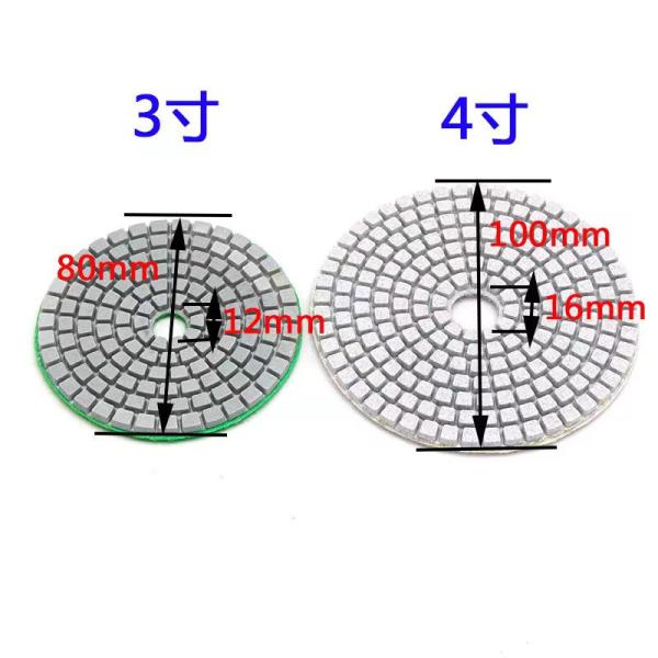 Line Chamfering Diamond Polishing Pad XINRUI-PAD with Resin Bonding Agent