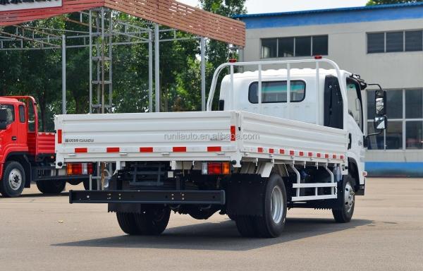 China Factory Small Delivery Truck 4X2 Mini Diesel ISUZU  Single Row 3Ton Light Duty Cargo Truck