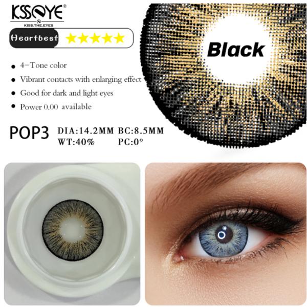 Контактная линза Нью-Йорка Pro покрашенная для большой красоты ISO13485 глаза одобрила