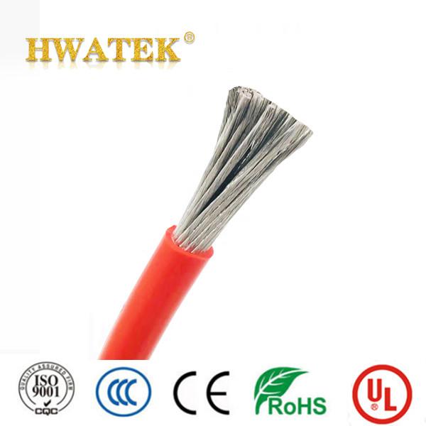 Calibre de diâmetro de fios 18 600V flexível estanhado padrão do UL 3133 do cabo do silicone macio de cobre de SR-PVC