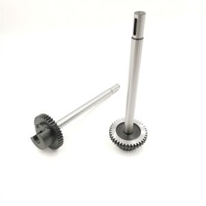 38 Teeth Stainless Iron Gear Shaft with Polished Surface for MO Printing Machine