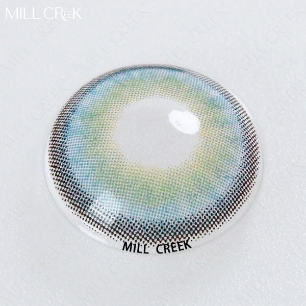 14mm HEMA NVP Natural Looking Colored Blue Eye Contact Lenses Zero Power