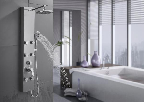 4 Functions Modern Shower Panel 0.1 - 0.3M Bar Water Pressure Body Washing