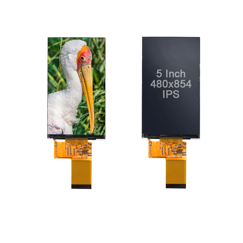 480x854 NT35510 FWVGA LCD TFT Screen 5 Inch IPS Display