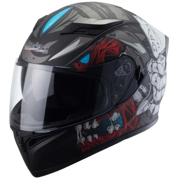 Directly Supply Full Face Motorcycle Helmet with Head Safety Protection and ABS Material