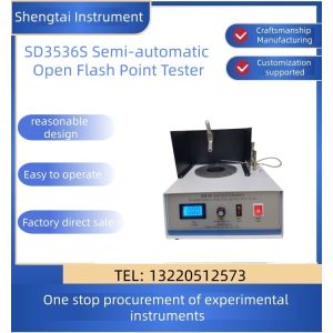 ASTM D92 LED screen SD3536S Semi-automatic Open Flash Point Tester