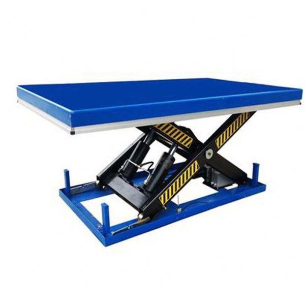 Industry Small Lift Table 1000 - 4000kg Stationary Hydraulic Scissor Lift Table
