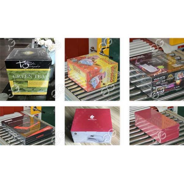 Industrial Food Packing Machine L Bar Cucumber Shrink Wrap Machine With Photoelectric Detection