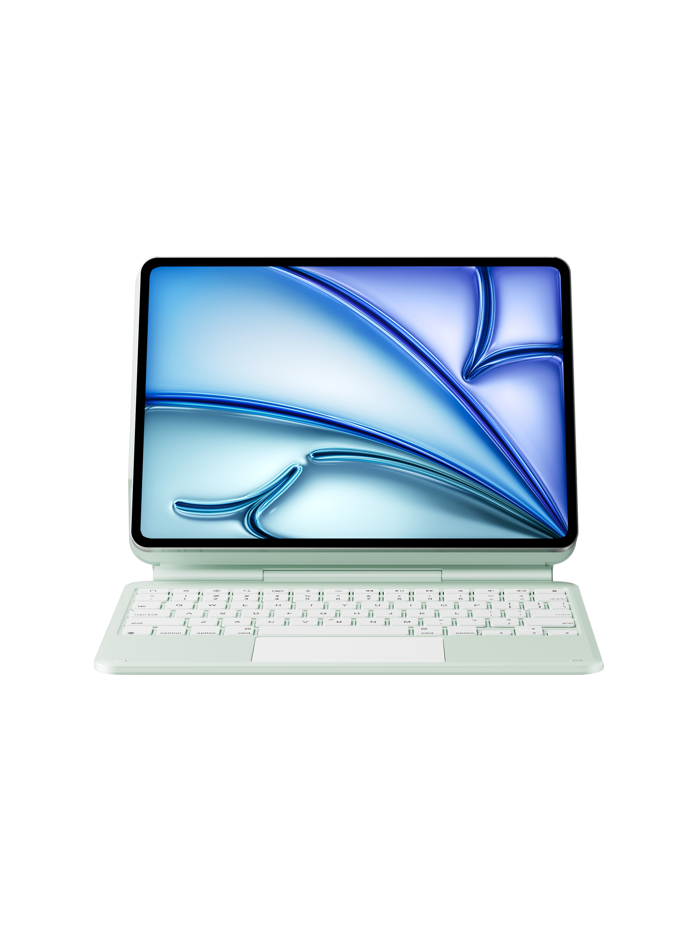 Magic RGB Backlit New Wireless Keyboard for iPad Pro 12.9-inch & iPad Air 13-inch Ultralight Detachable Touchpad