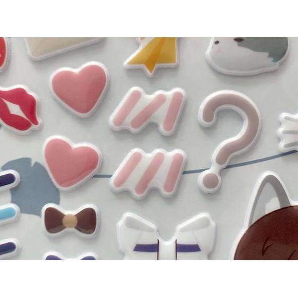 Стикеры письма пены фильма PVC профессиональных стикеров мультфильма OEM 3D мягкие