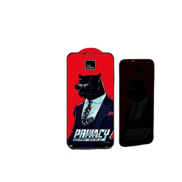 Anti Spy Matte Glass Screen Protector 3D Privacy Tempered Glass