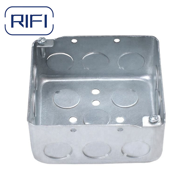 OEM GI электрическая коробка 1 и 2 Gang Metal Switch Box Handy 4 