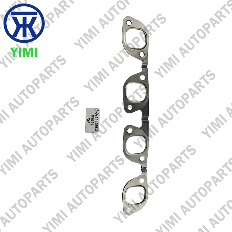 Multi-layer Steel Exhaust Manifold to Head Gasket High-Temperature Resistant Direct OEM Replacement for Isuzu 4HK1