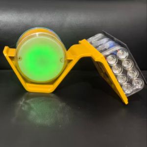 Thailand Solar 8+1 LED Light Guardrail Trapezoid Solar Delineator Post Traffic  Highway Guardrail Reflector 170 × 95 × 260 mm